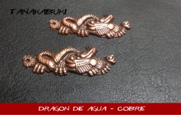 Menuki 003 - DRAGON DE AGUA - Cobre