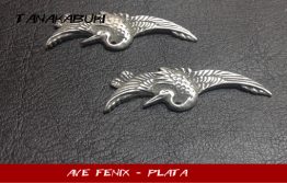 Menuki 005 - AVE FENIX - Plata
