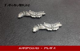 Menuki 008- MARIPOSA - Plata