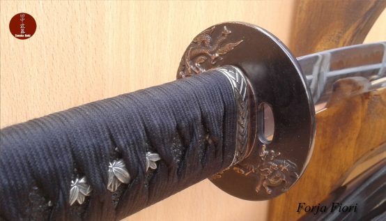 Tsuba 063 - DRAGON & GUERRERO - Imagen 2