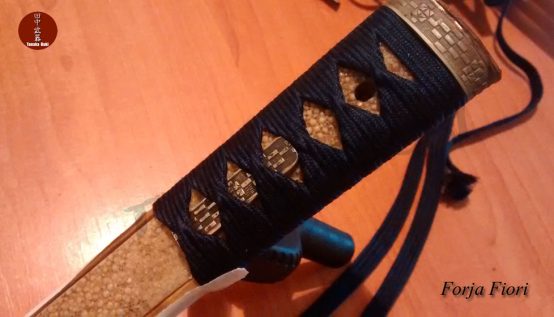 WAKIZASHI ARTESANAL - Acero 5160 - Imagen 5