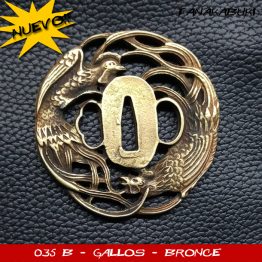 Tsuba 035_ b - GALLOS