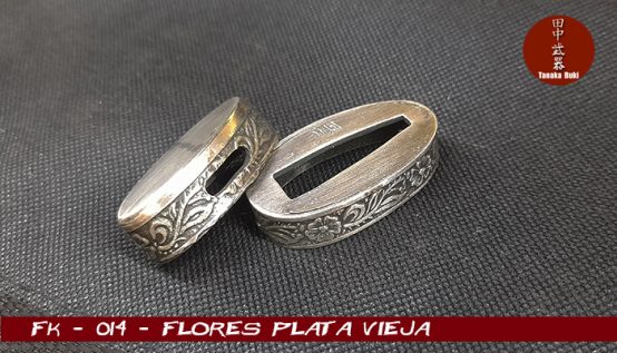 Fuchigashira 014 - Flores - Plata Avejentada