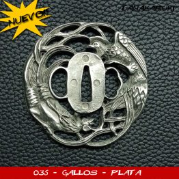Tsuba 035 - GALLOS