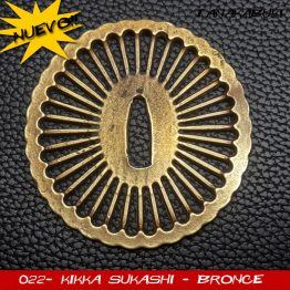 Tsuba 022 - KIKKA SUKASHI