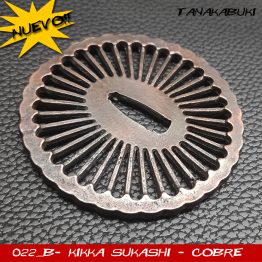Tsuba 022_b - KIKKA SUKASHI