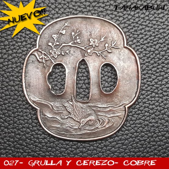 Tsuba 027 - CEREZO & GRULLA