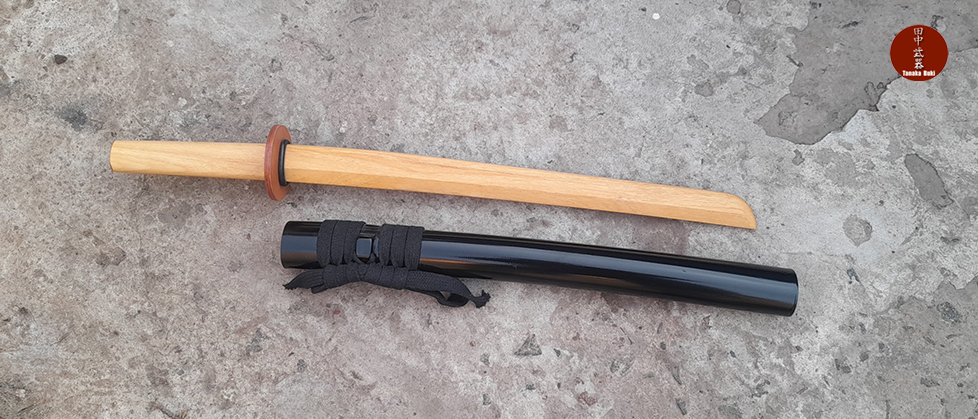 Bokken con Tsuba y Vaina Plastica (Wakizashi) - Imagen 4